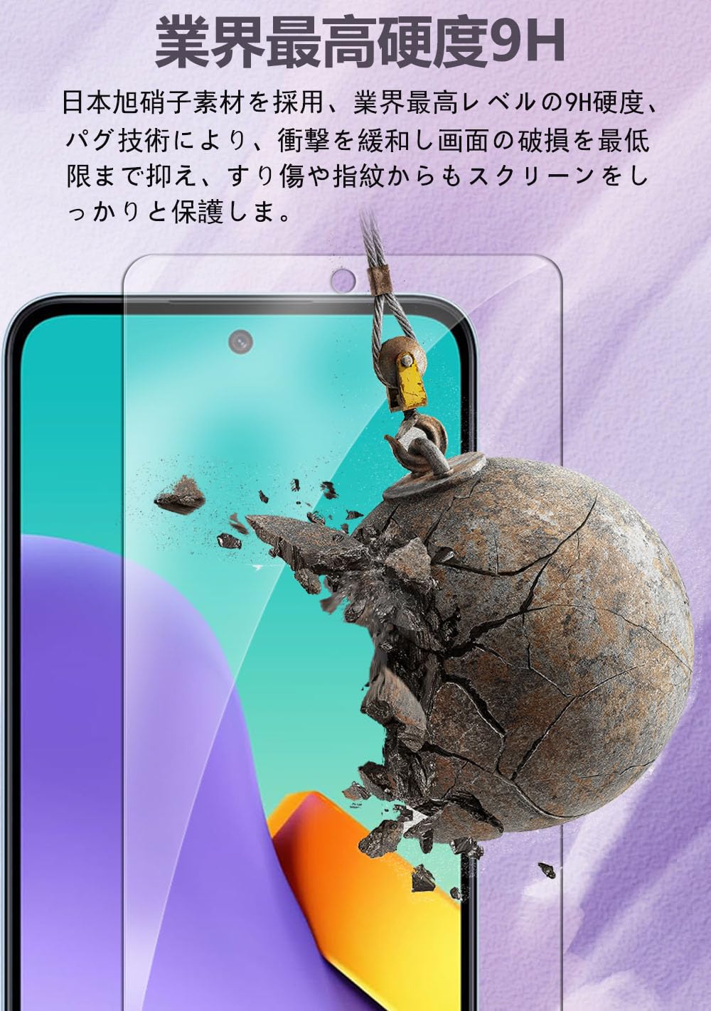 Amazon.co.jp: Xiaomi Redmi 12 5G フィルム【4枚セット】ガラス